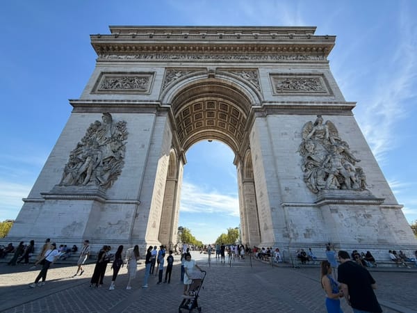 Day 84: Arc de Triomphe and Farewell to Paris