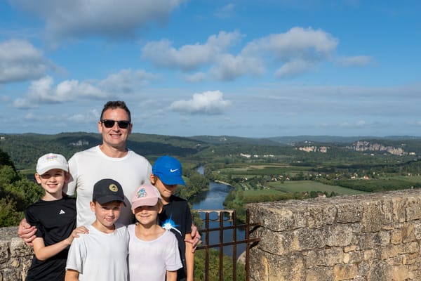 Day 70: The heights of Domme, Canoeing the Dordogne, and Communal Night Markets
