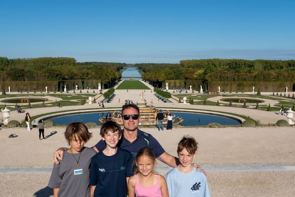 Day 81 - Gold, Gardens, and Bikes at Versailles
